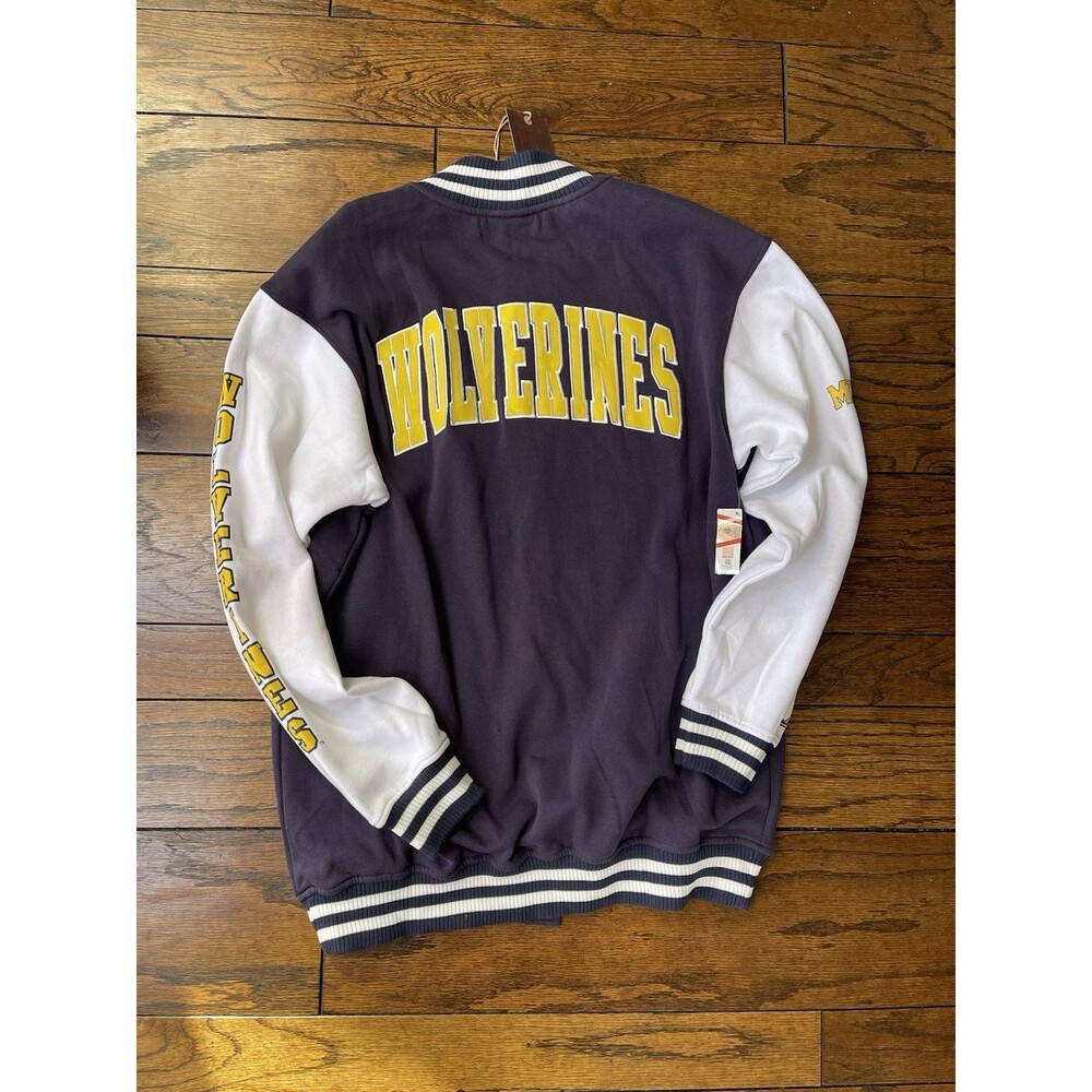 U Of M Michigan Jacket  Large Tall - Picture 10 of 11